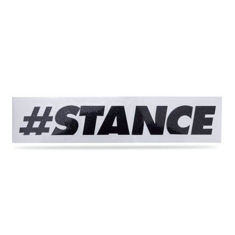 StanceNation #STANCE Sticker Black