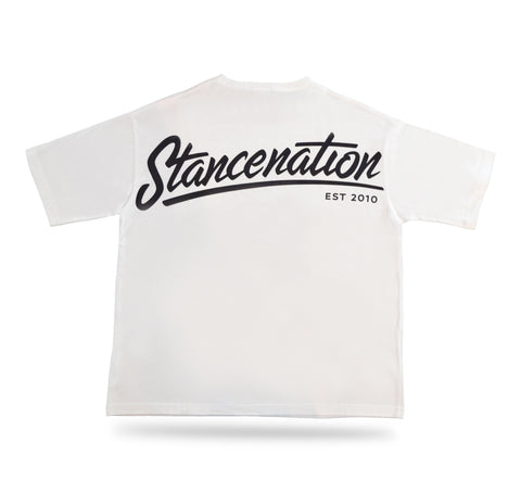 StanceNation Big logo T White L
