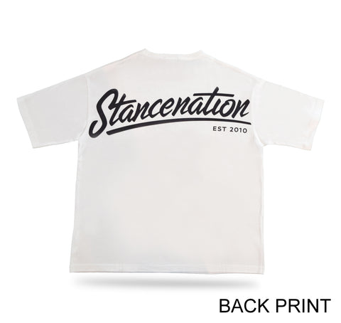 StanceNation Big logo T White XL
